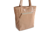 EMMA LEATHER HANDBAG IN NUDE - PURE Accessories