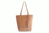 EMMA LEATHER HANDBAG IN NUDE - PURE Accessories