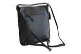 ISABEL LEATHER BACKPACK IN BLACK - PURE Accessories