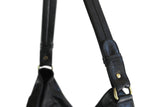 LOLA HOBO LEATHER HANDBAG IN BLACK - PURE Accessories