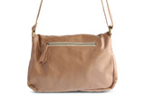 LOUISE LEATHER HANDBAG IN NUDE - PURE Accessories