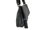 LOUISE LEATHER HANDBAG IN BLACK - PURE Accessories