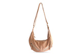 VANESSA LEATHER HANDBAG IN NUDE - PURE Accessories