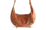VANESSA LEATHER HANDBAG IN MOCCA - PURE Accessories