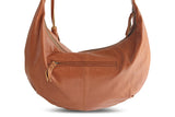 VANESSA LEATHER HANDBAG IN MOCCA - PURE Accessories