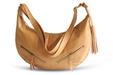 VANESSA LEATHER HANDBAG IN TAN - PURE Accessories