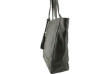 EMMA LEATHER HANDBAG IN OLIVE-GREY - PURE Accessories