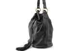 ALINE LEATHER HANDBAG IN BLACK - PURE Accessories