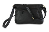 LOUISE LEATHER HANDBAG IN BLACK - PURE Accessories