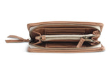 LEATHER PURSE IN NUDE - PURE Accessories