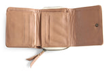SMALL LEATHER PURSE IN NUDE - PURE Accessories
